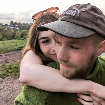 Jake Bailey and his love partner Chloe Rebecca..